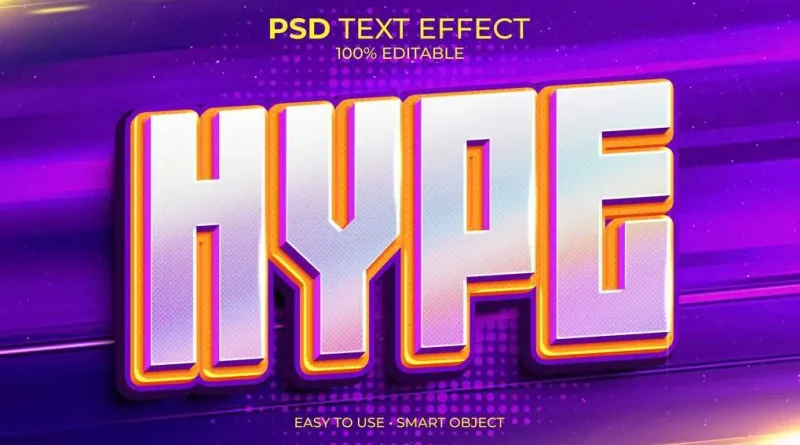 Hype Text Effect