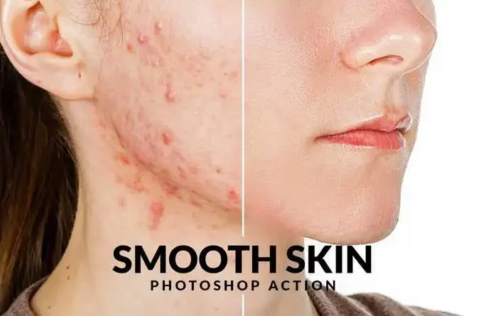 High-End Smooth Skin Retouch Photoshop Action