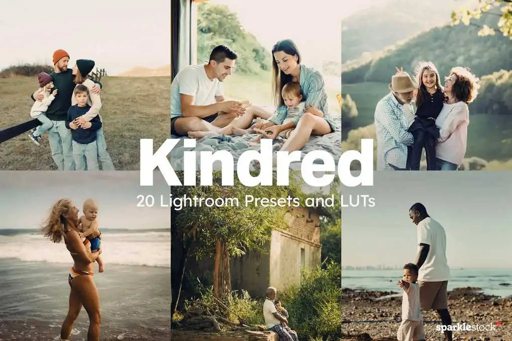 20 Kindred Lightroom Presets and LUTs Free Download